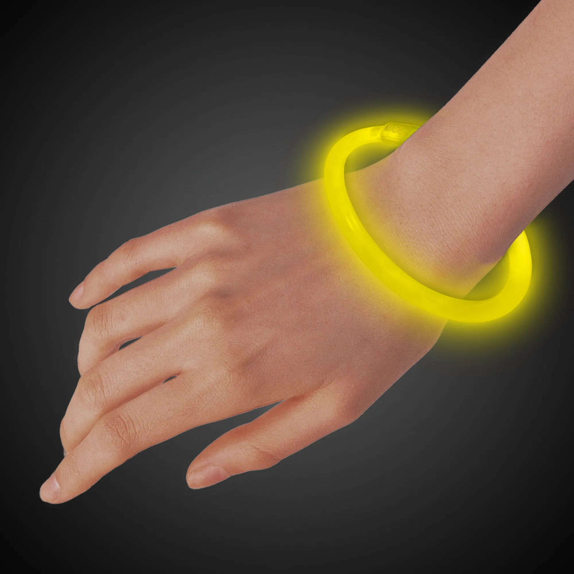 Outlet Windy City Novelties Glow Bracelets Yellow