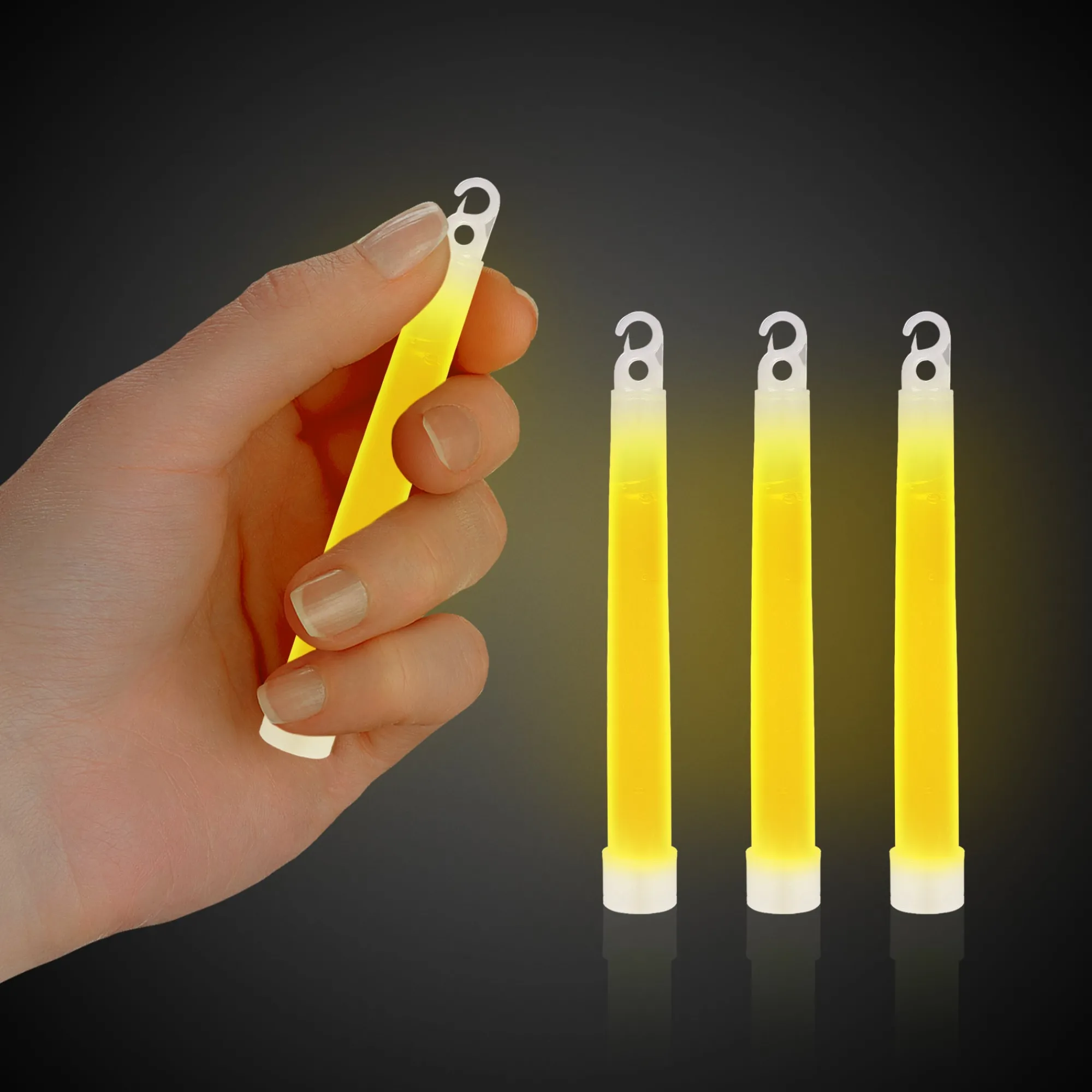 Hot Windy City Novelties 4" Glow Sticks Yellow