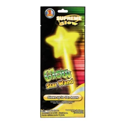 Outlet Windy City Novelties Yellow Glow Stick Star Wand