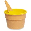 New Windy City Novelties Yellow Ice Cream Bowl & Spoon Sets