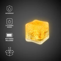 Discount Windy City Novelties LED Ice Cubes Yellow