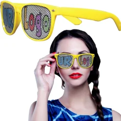 Online Windy City Novelties Novelty Custom Sunglasses - 12 Pack Yellow