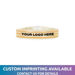 Clearance Windy City Novelties Triple Wide 9" Glow Bracelets Yellow